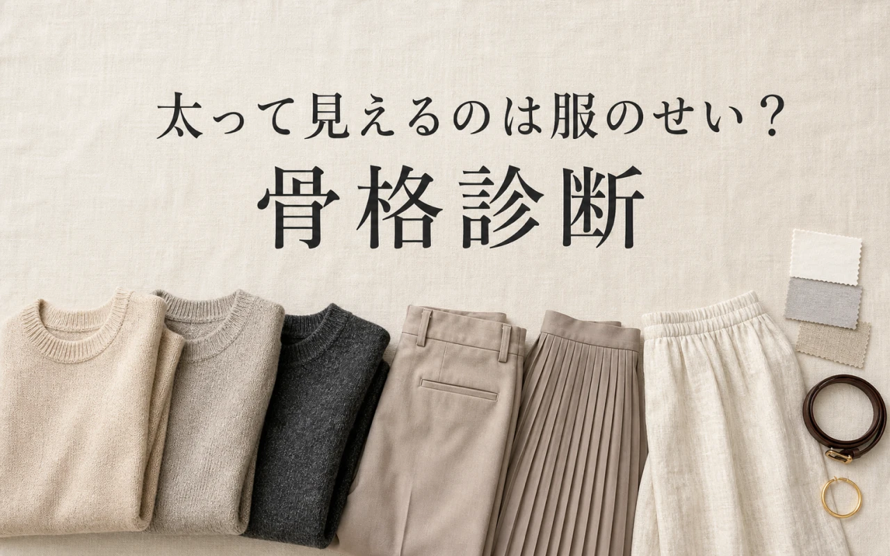太って見えるのは服のせい?骨格診断のサムネイル