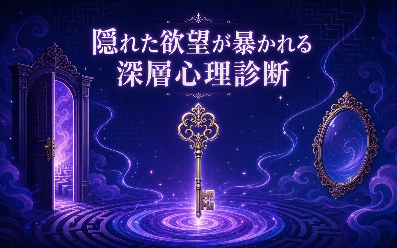 隠れた欲望が暴かれる深層心理診断のサムネイル