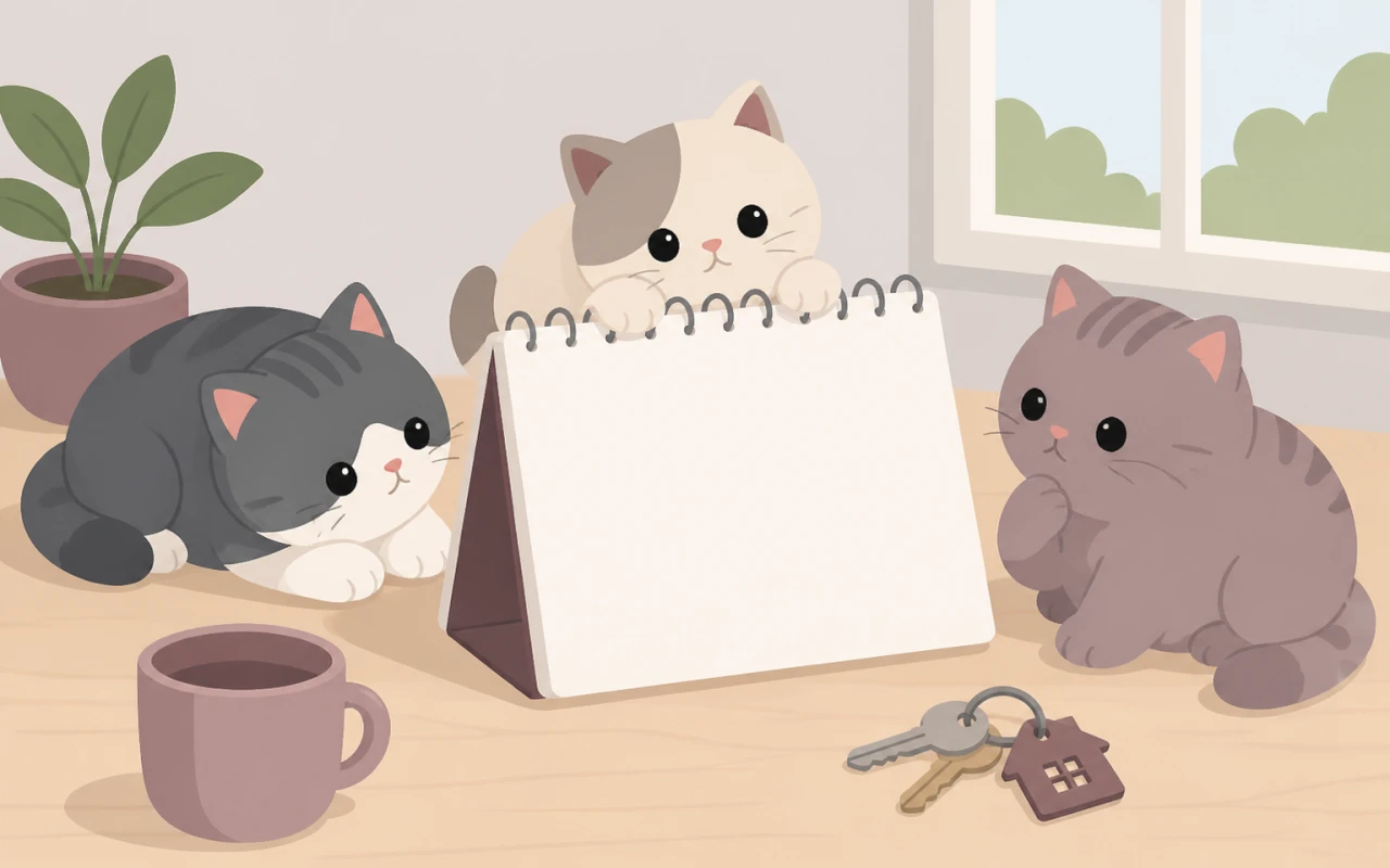 あなたを猫に例えると?猫タイプ診断の質問イメージ