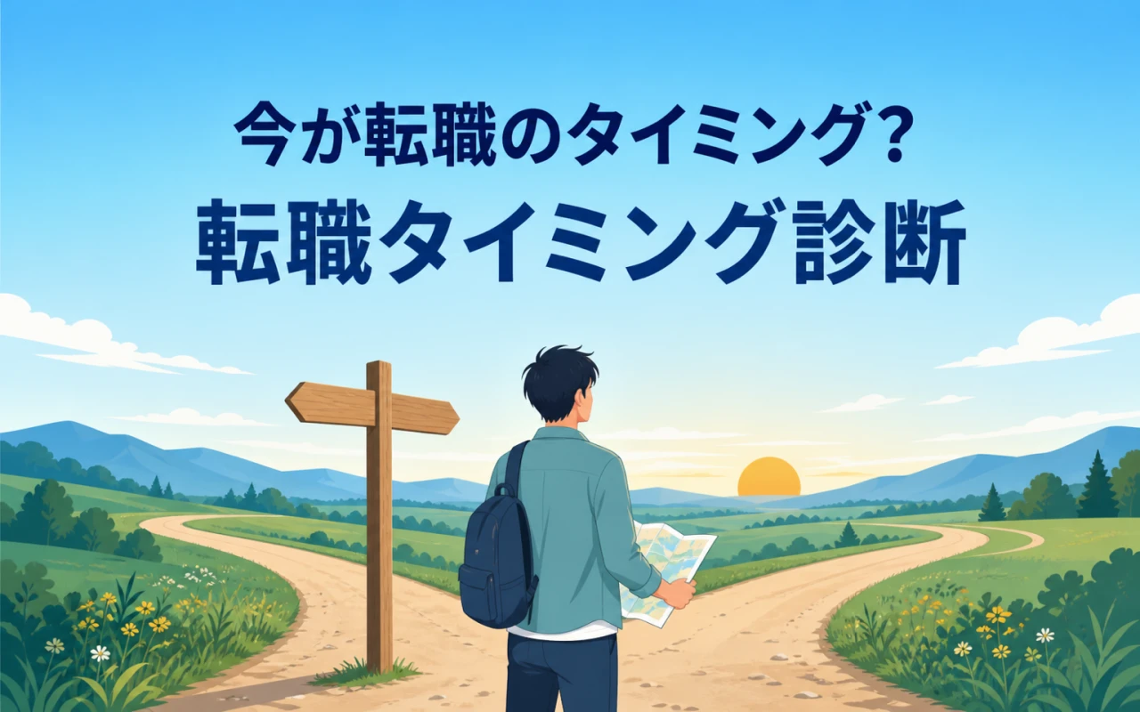 今が転職のタイミング?転職タイミング診断のサムネイル