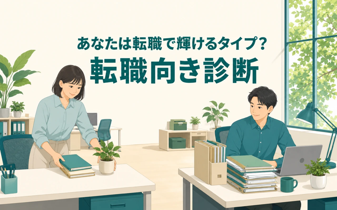 あなたは転職で輝けるタイプ?転職向き診断のサムネイル