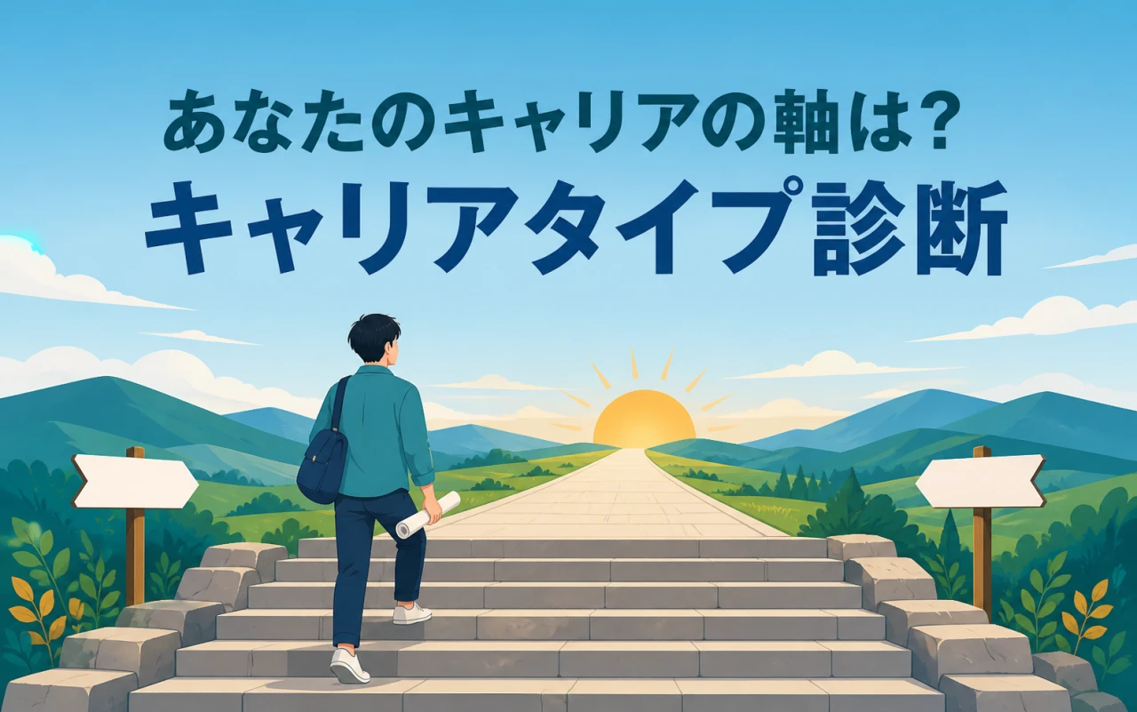 あなたのキャリアの軸は?キャリアタイプ診断のサムネイル