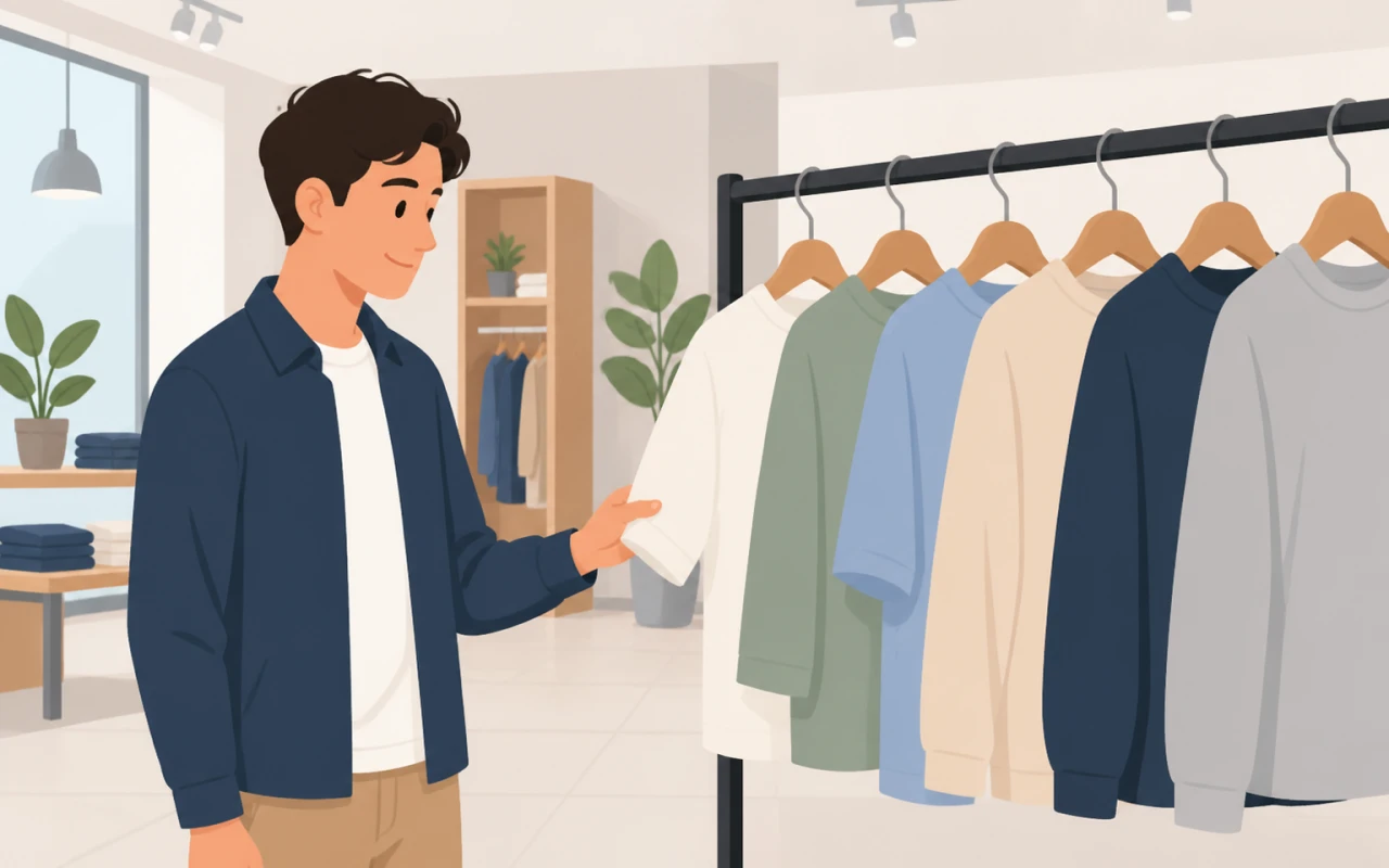 あなたを格上げする服は?似合う服診断の質問イメージ