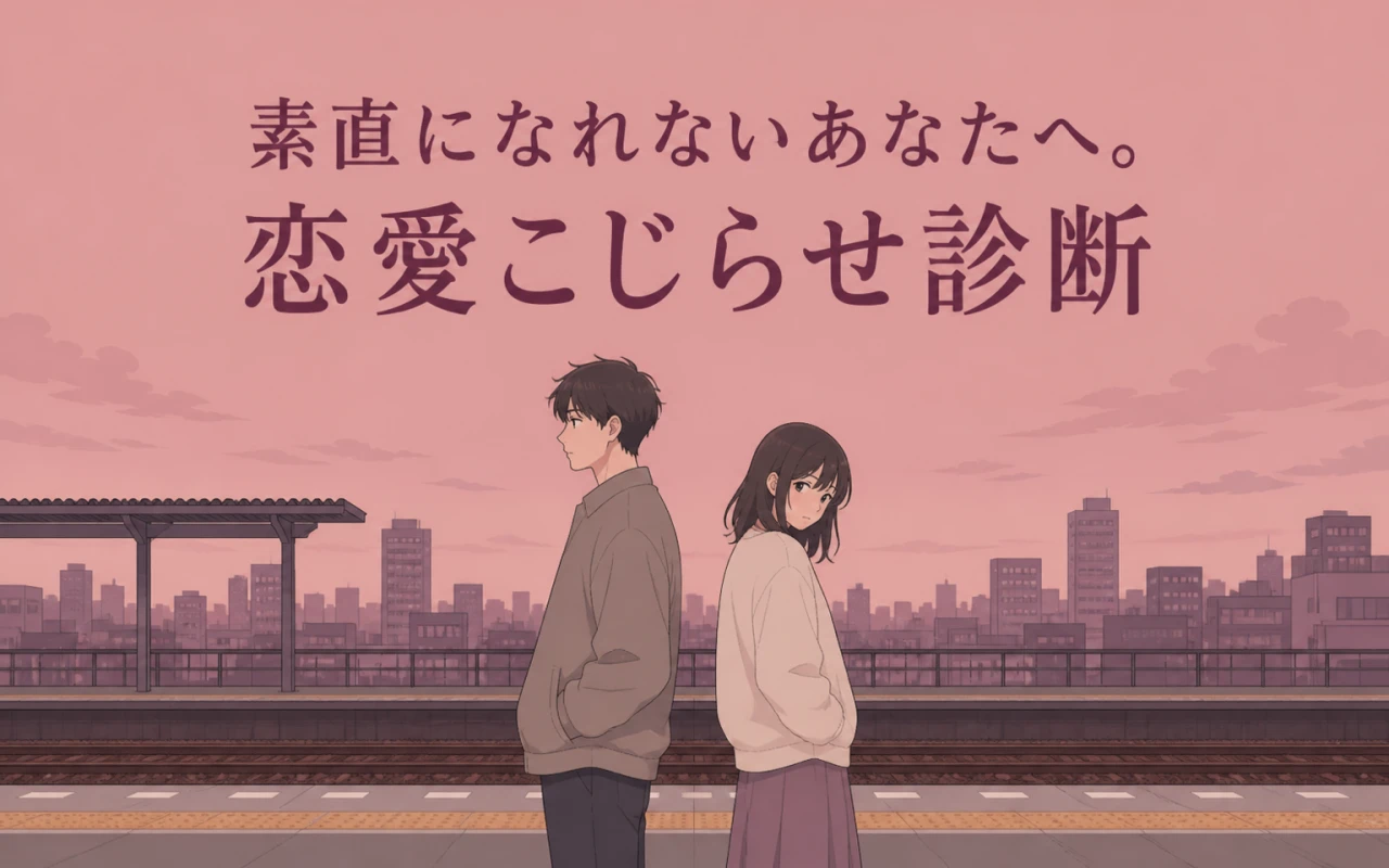 素直になれないあなたへ。恋愛こじらせ診断のサムネイル
