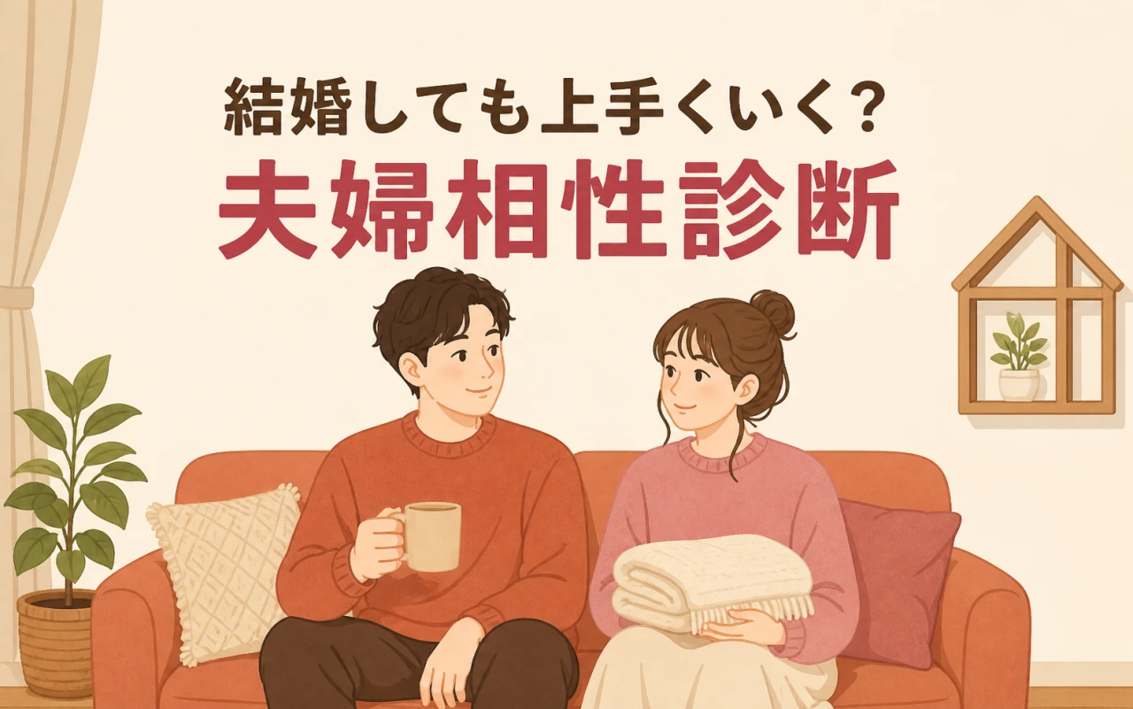 結婚しても上手くいく?夫婦相性診断のサムネイル