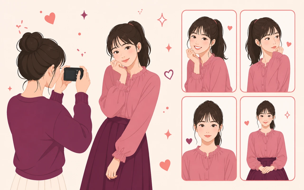 あなたの顔、モテ要素ある?モテ顔診断の質問イメージ
