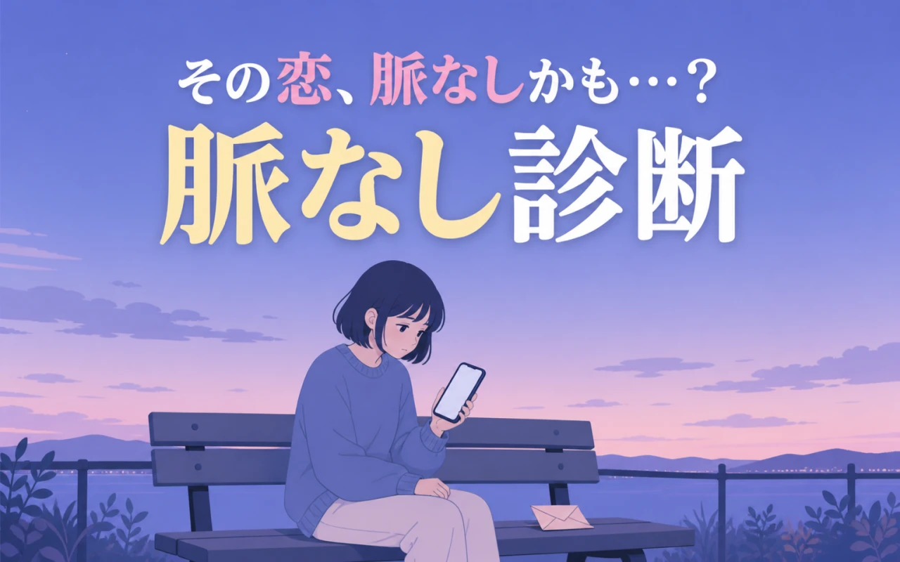 その恋、脈なしかも…?脈なし診断のサムネイル