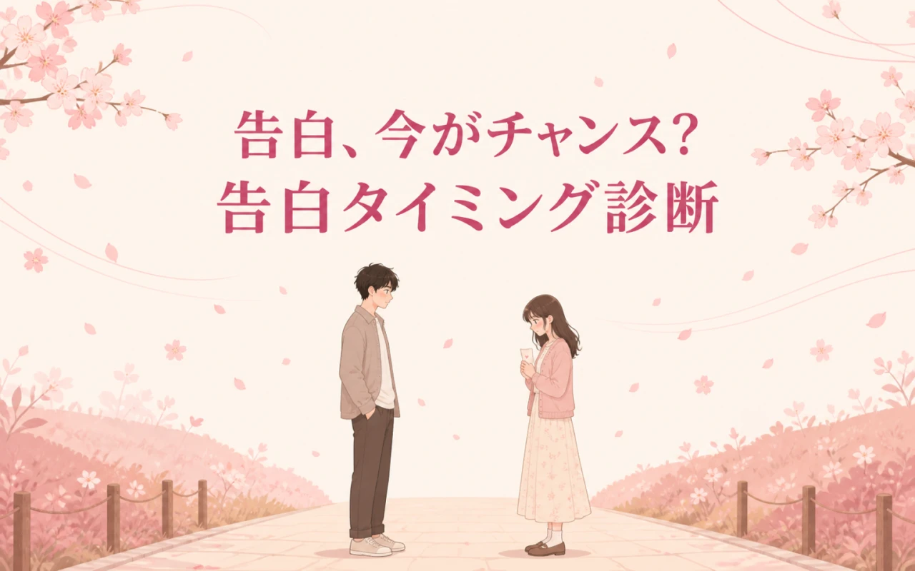 告白、今がチャンス?告白タイミング診断のサムネイル
