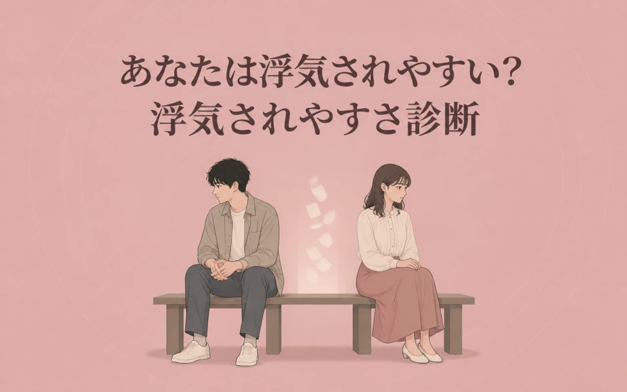 あなたは浮気されやすい?浮気されやすさ診断のサムネイル