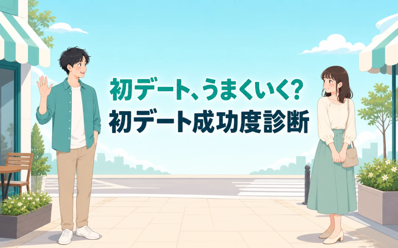 初デート、うまくいく?初デート成功度診断のサムネイル