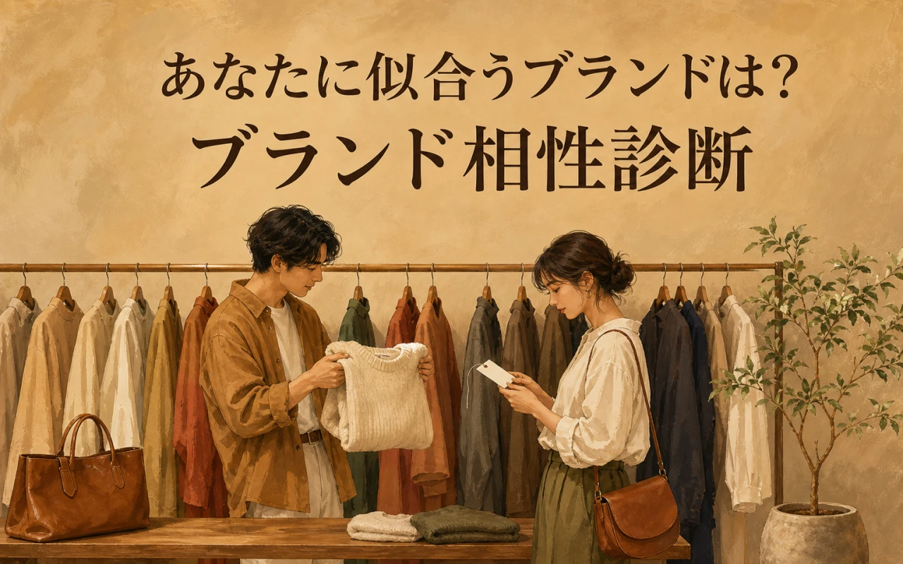 あなたに似合うブランドは?ブランド相性診断のサムネイル