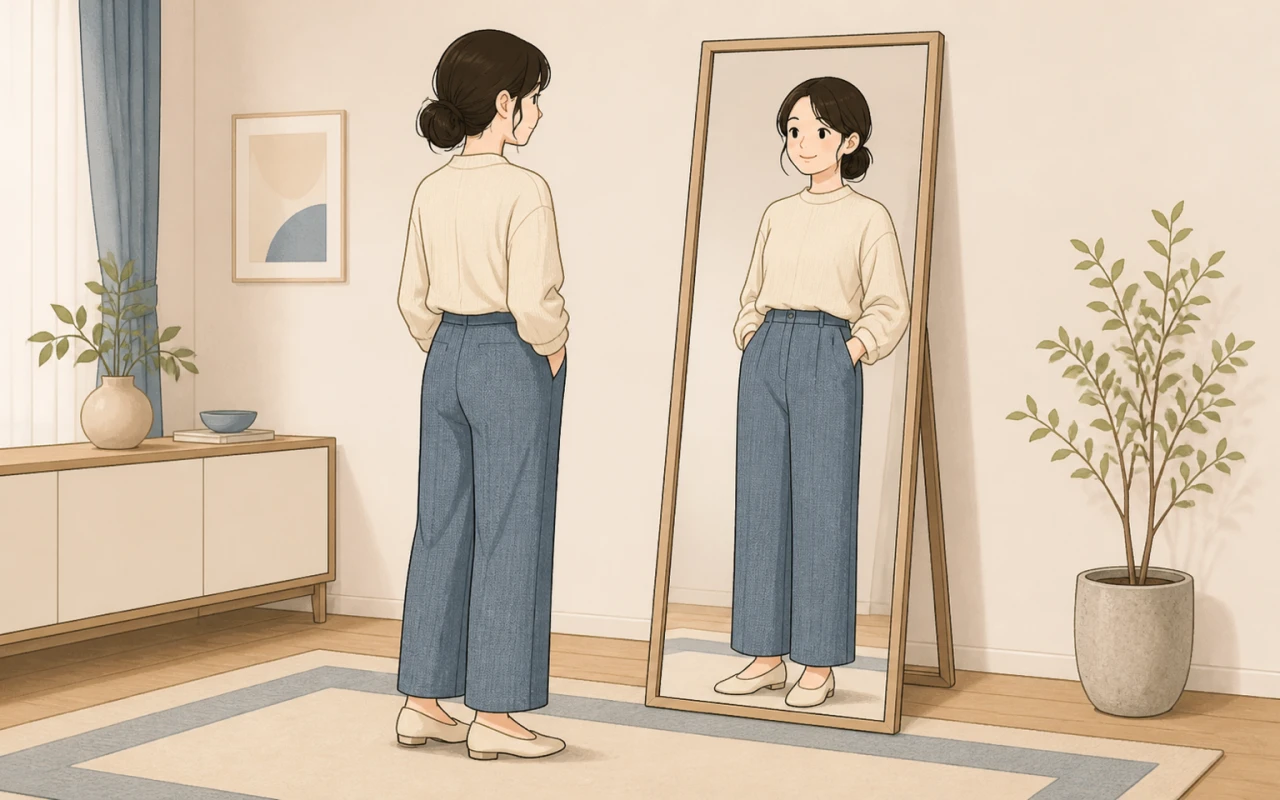 服選びで毎回迷子?似合うファッション診断の質問イメージ