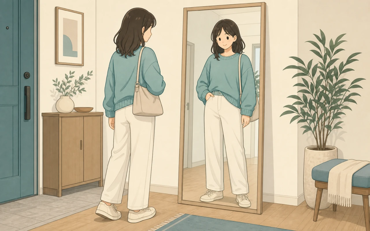 服でこんなに変わる?垢抜けコーデ診断の質問イメージ