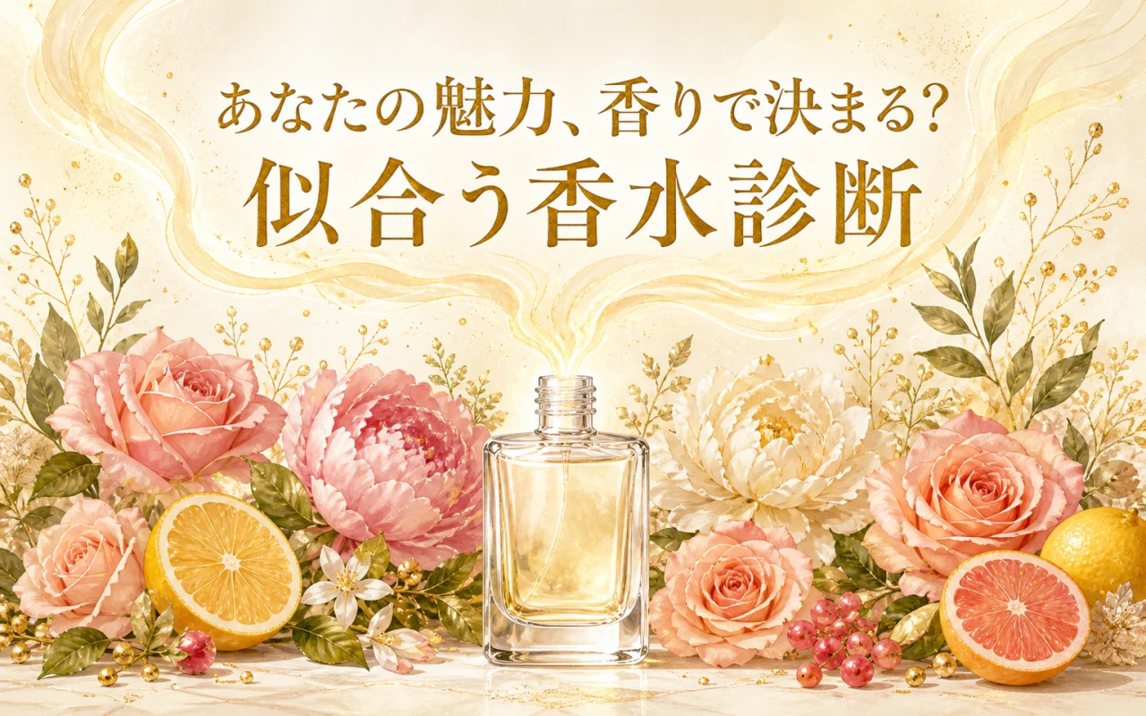 あなたの魅力、香りで決まる?似合う香水診断のメイン画像