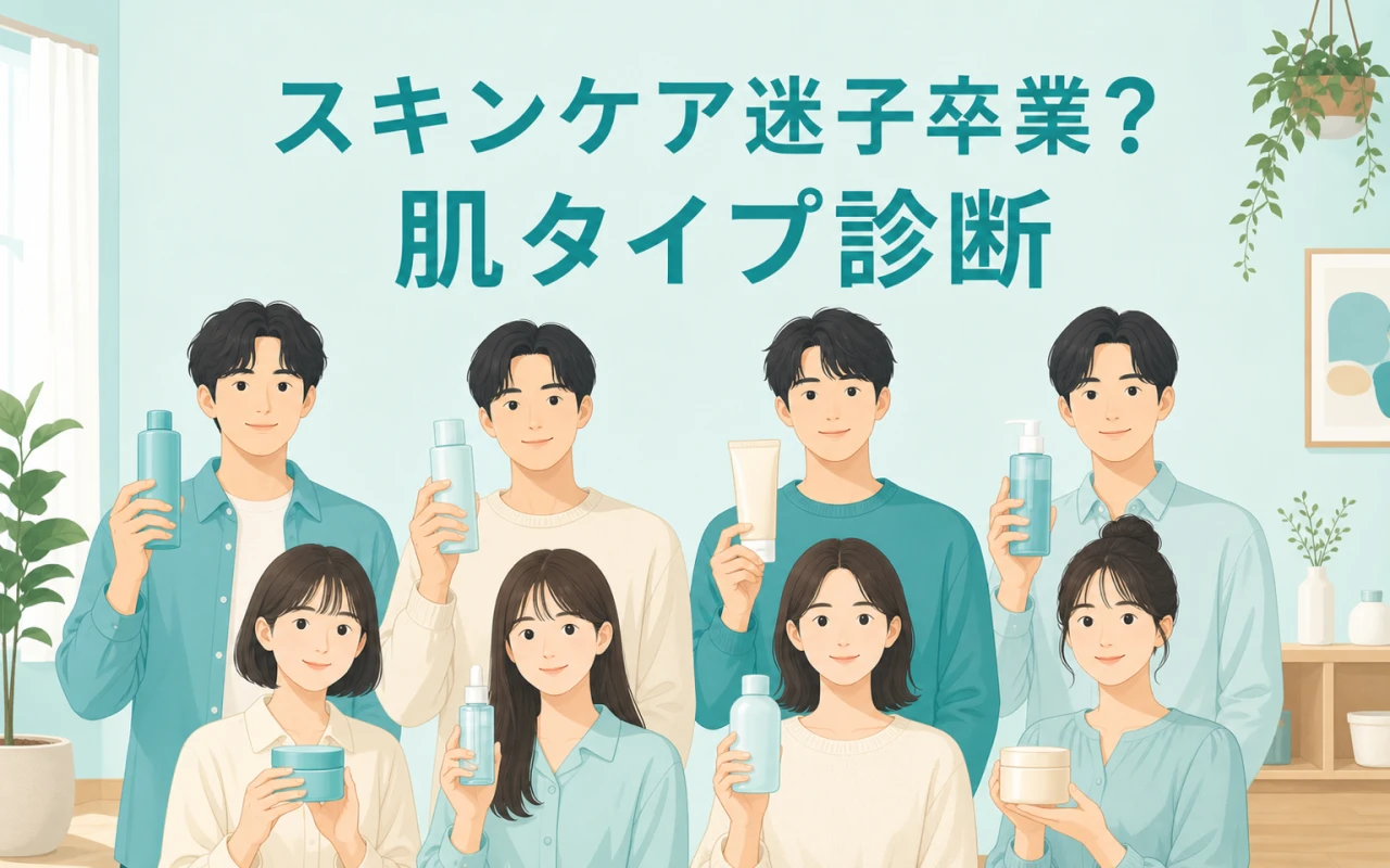 スキンケア迷子卒業?肌タイプ診断のサムネイル