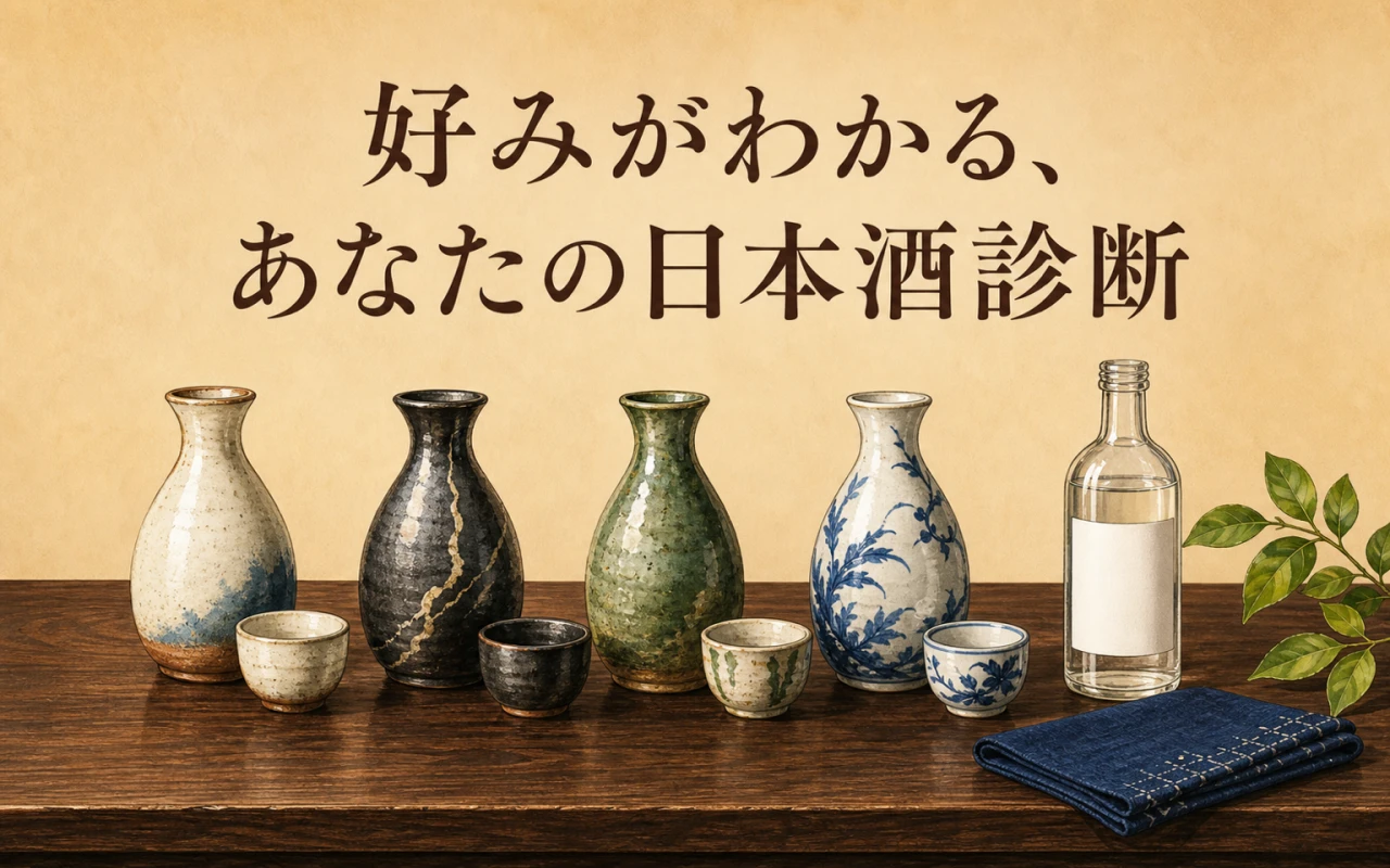 好みがわかる、あなたの日本酒診断のメイン画像