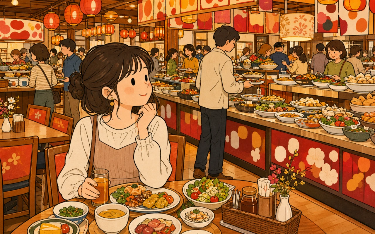 元とれる？あなたの食べ放題診断の質問イメージ
