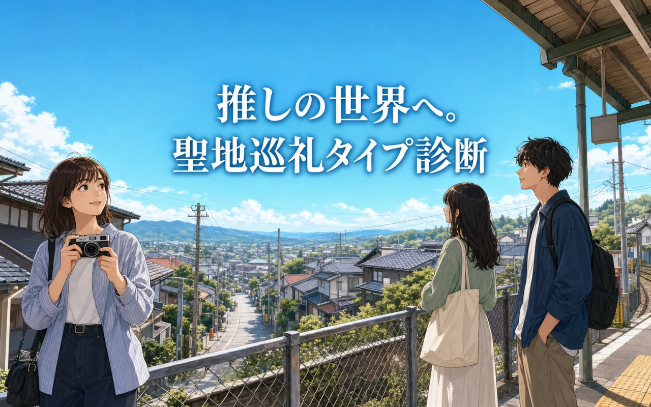 推しの世界へ。聖地巡礼タイプ診断のサムネイル