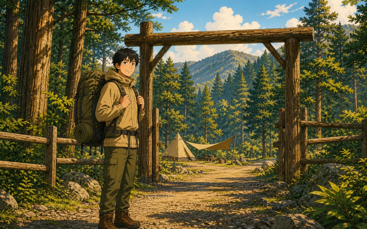 自然に還ろう。あなたのキャンプ診断の質問イメージ
