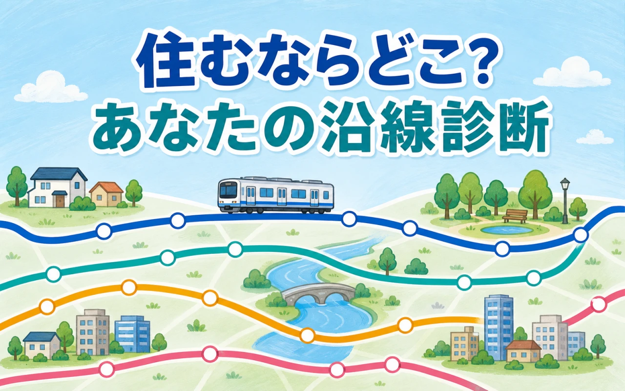 住むならどこ？あなたの沿線診断のサムネイル