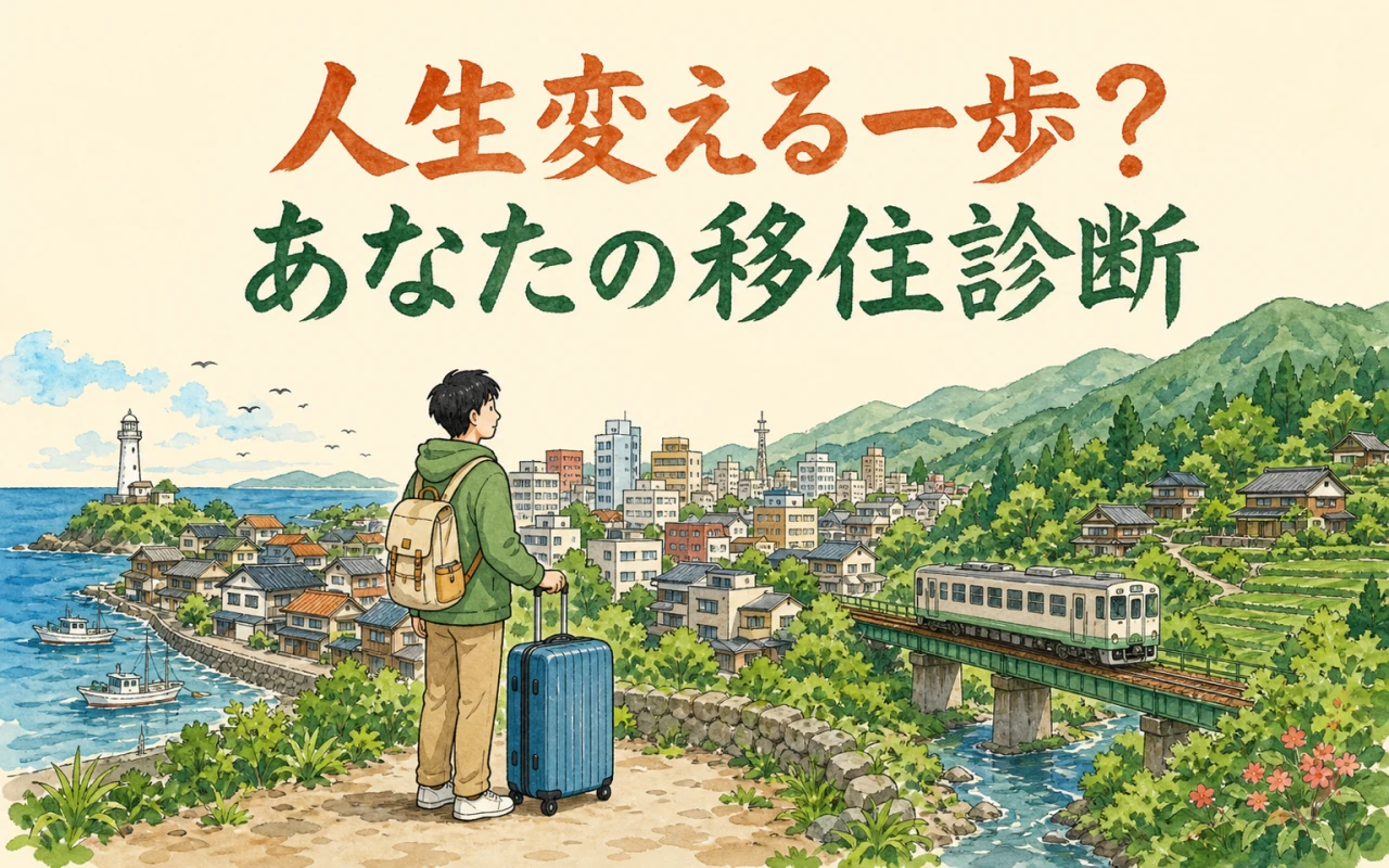 人生変える一歩?あなたの移住診断のメイン画像