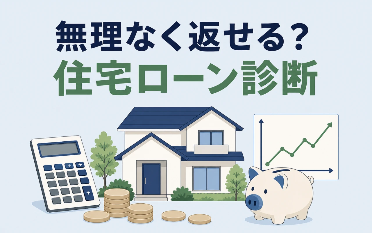 無理なく返せる？住宅ローン診断のサムネイル