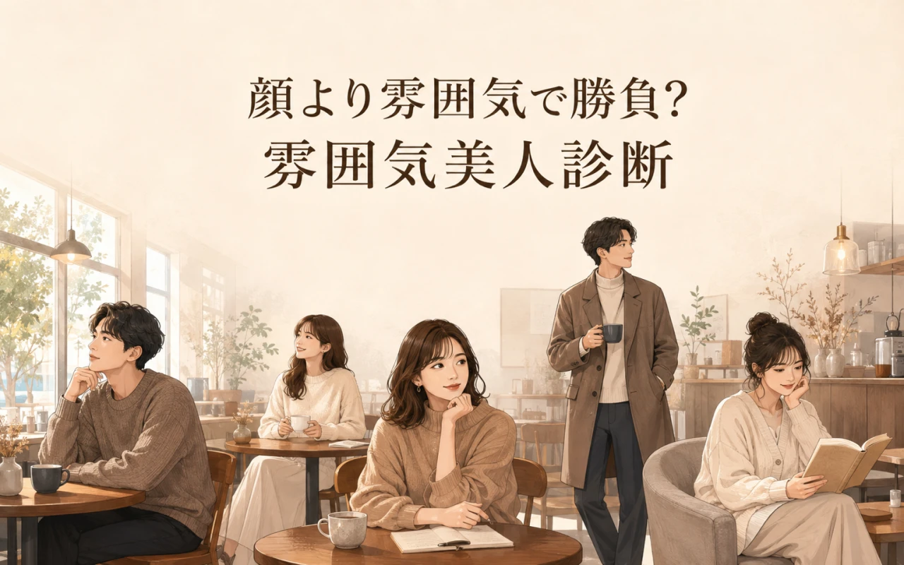 顔より雰囲気で勝負?雰囲気美人診断のメイン画像