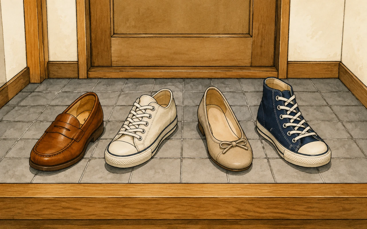 足元でおしゃれは決まる?似合う靴診断の質問イメージ