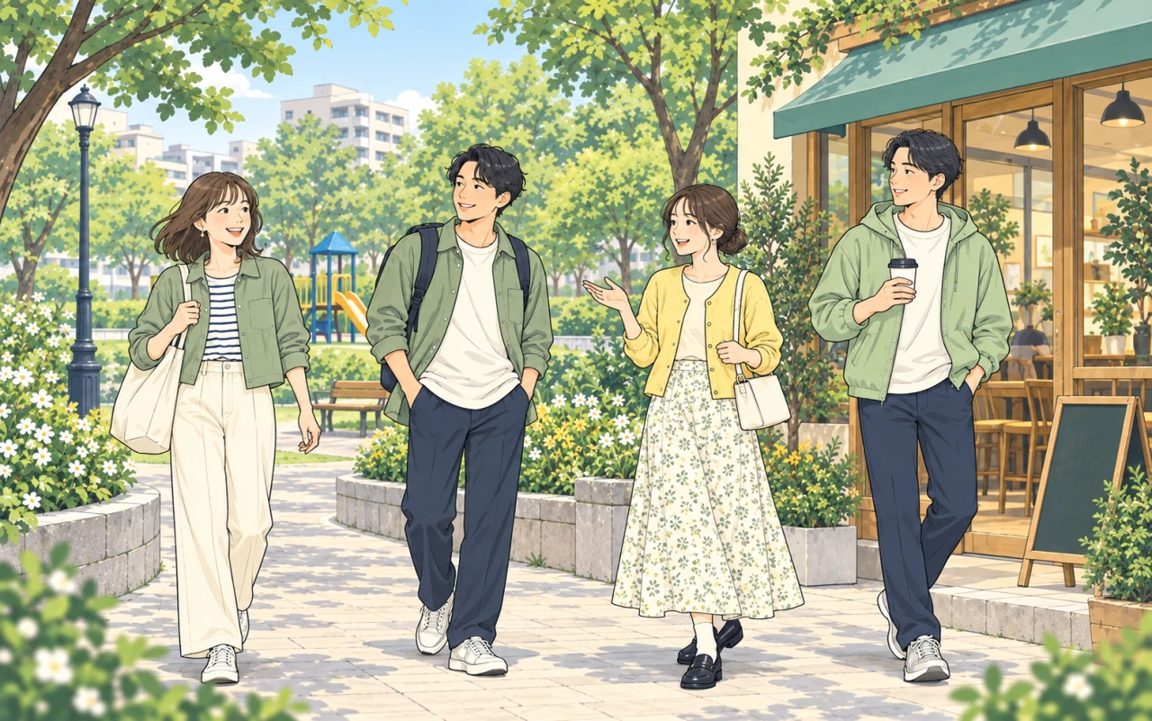 休日の私服、ダサ見えしてない?休日コーデ診断の質問イメージ