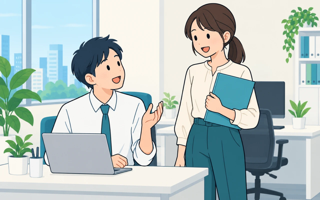 職場でのあなた、どう見られてる?職場キャラ診断の質問イメージ
