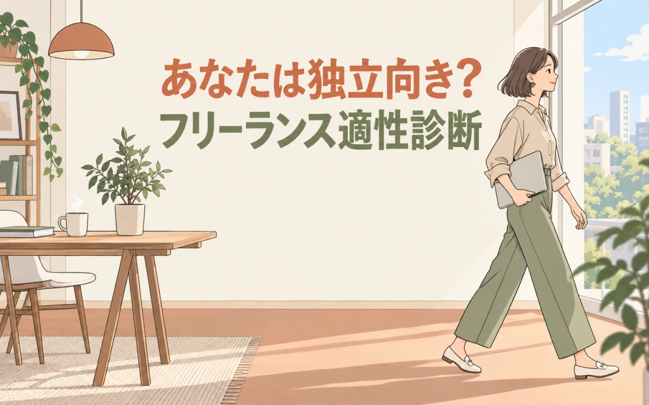 あなたは独立向き?フリーランス適性診断のサムネイル