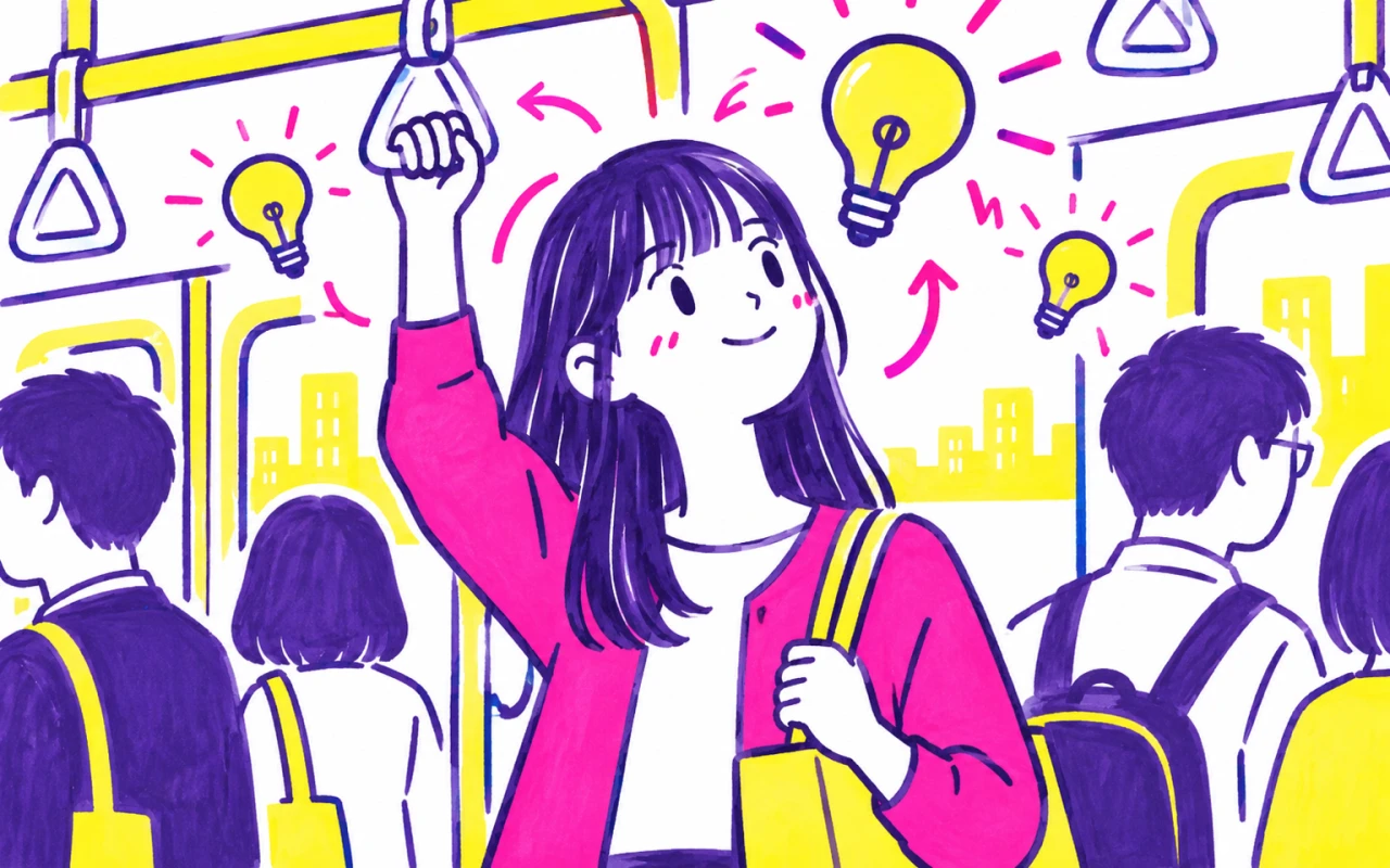 アイデアで勝負できる?企画職向き診断の質問イメージ