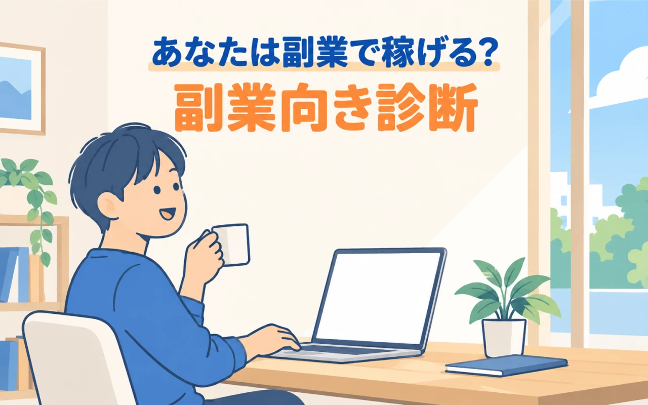 あなたは副業で稼げる?副業向き診断のサムネイル
