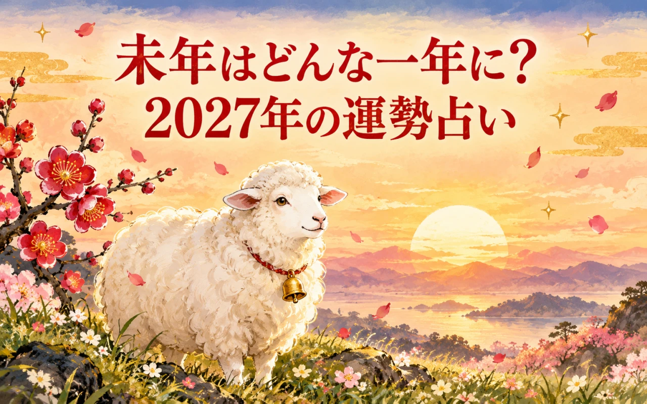 未年はどんな一年に?2027年の運勢占いのメイン画像