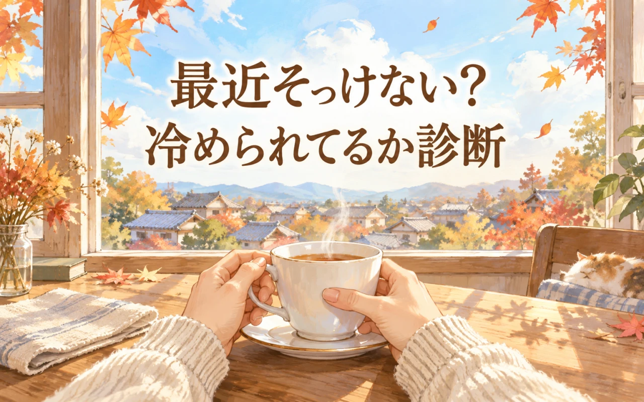 最近そっけない?冷められてるか診断のサムネイル