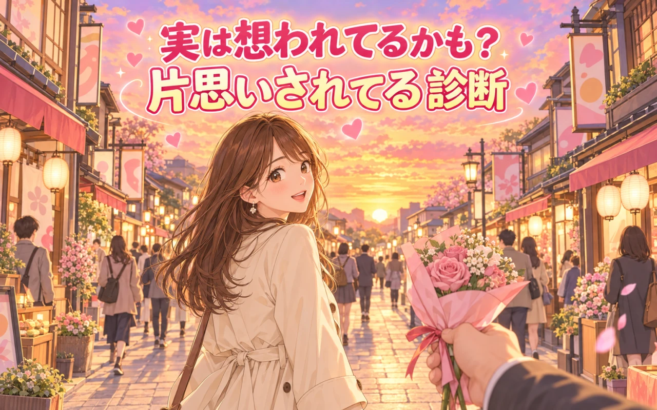 実は想われてるかも?片思いされてる診断のサムネイル