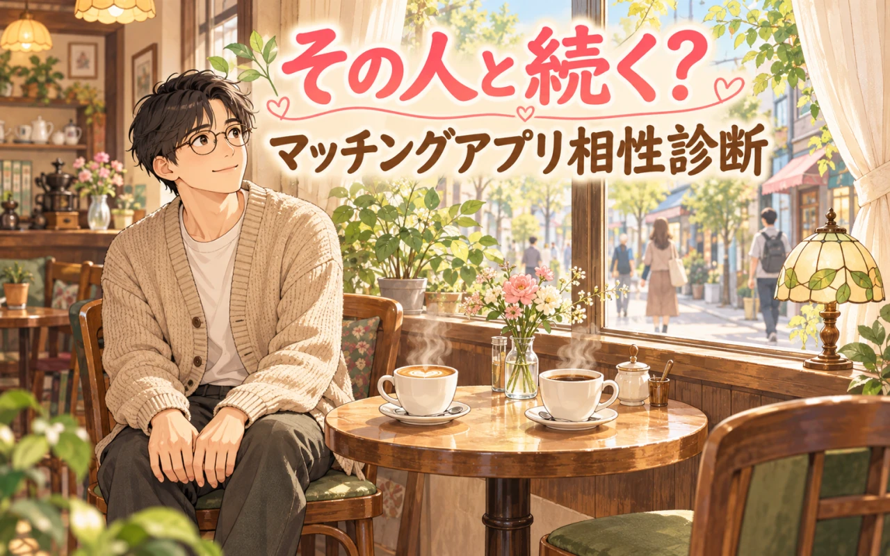 その人と続く?マッチングアプリ相性診断のサムネイル