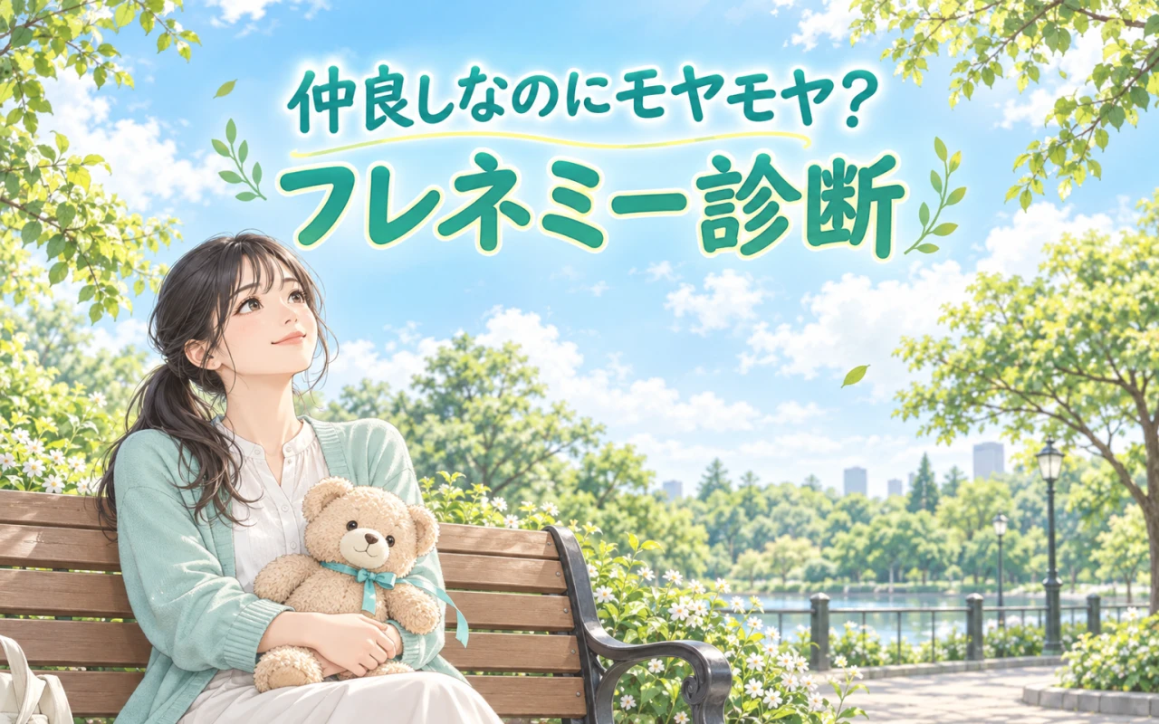 仲良しなのにモヤモヤ?フレネミー診断のサムネイル