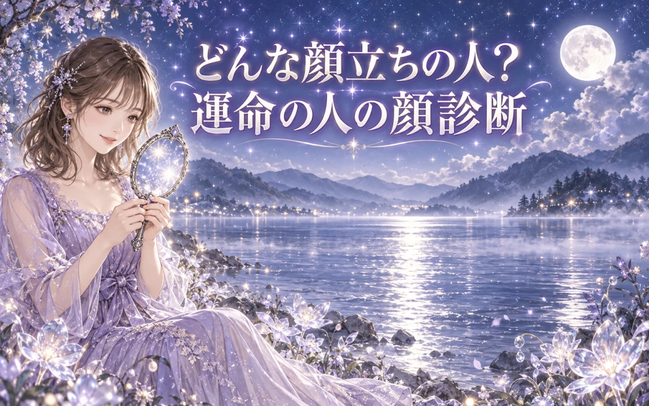 どんな顔立ちの人?運命の人の顔診断のメイン画像
