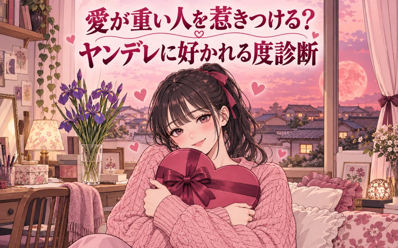 愛が重い人を惹きつける?ヤンデレに好かれる度診断のメイン画像