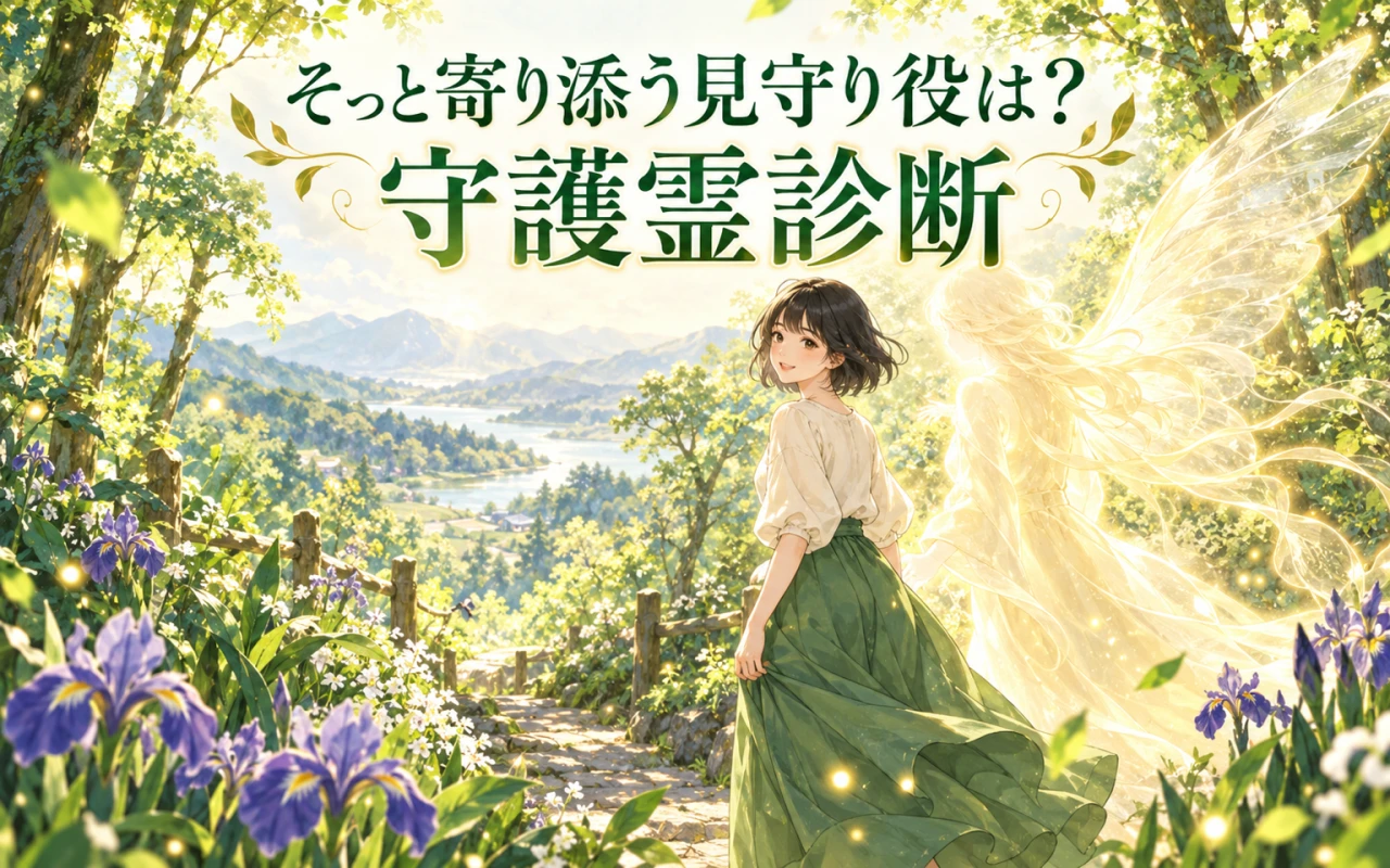 そっと寄り添う見守り役は?守護霊診断のメイン画像