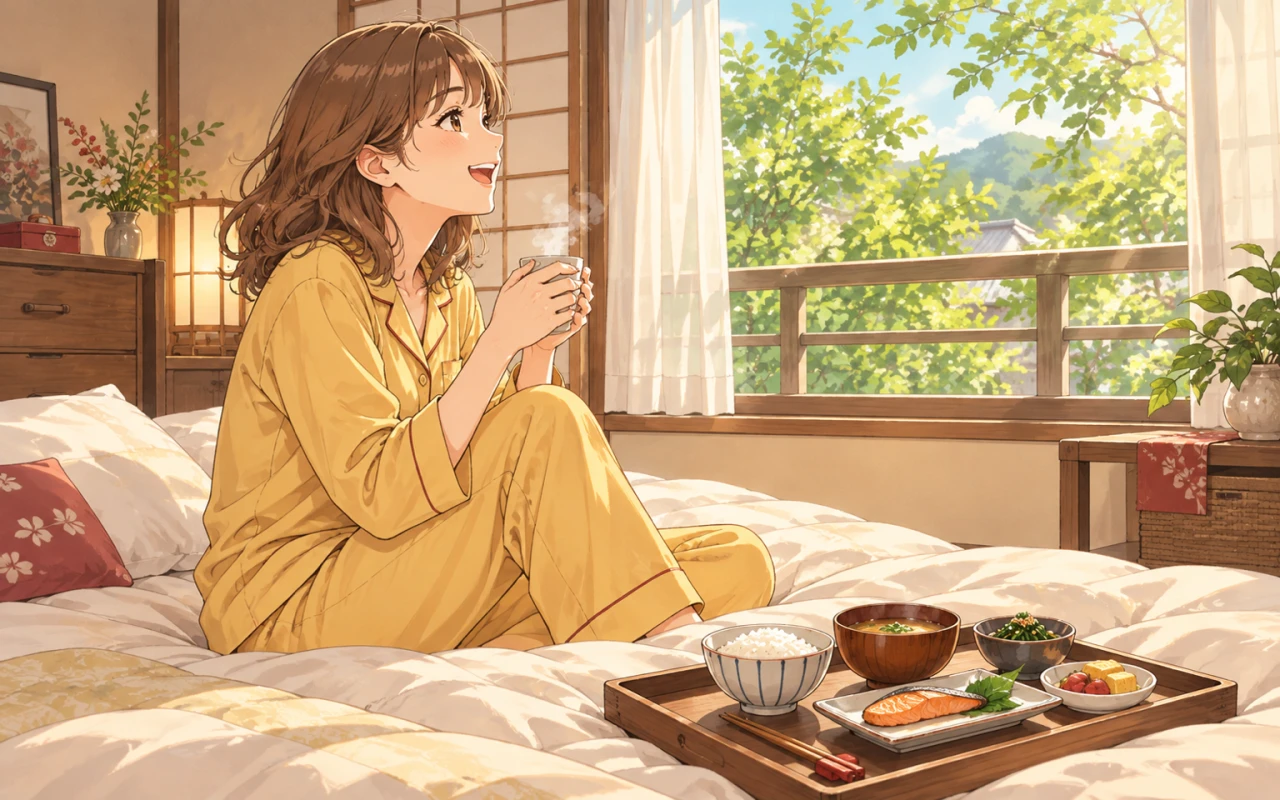 おいしいものに目がない?食いしん坊度診断の質問イメージ