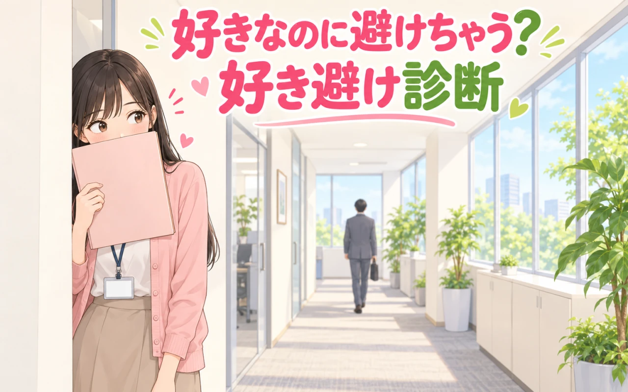 好きなのに避けちゃう?好き避け診断のサムネイル