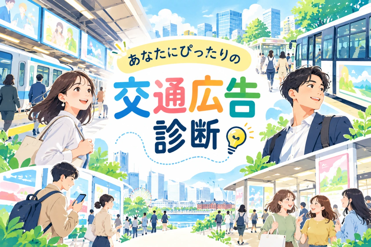 あなたにぴったりの交通広告診断メインPC画像