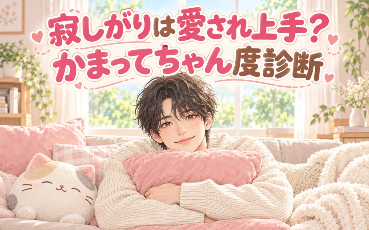 寂しがりは愛され上手?かまってちゃん度診断のサムネイル