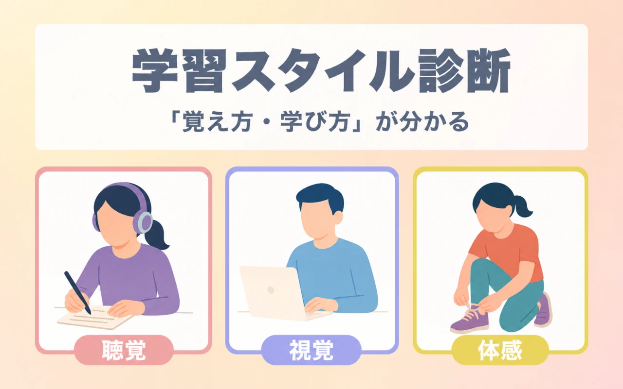 学習スタイル診断！あなたに合う勉強法は？メインPC画像